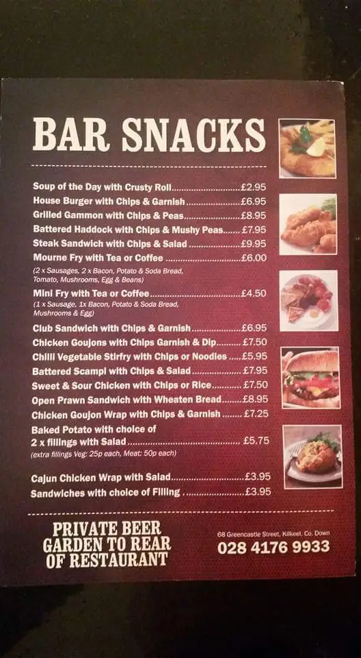 Menu_Tam O Shanter_Kilkeel_image_2