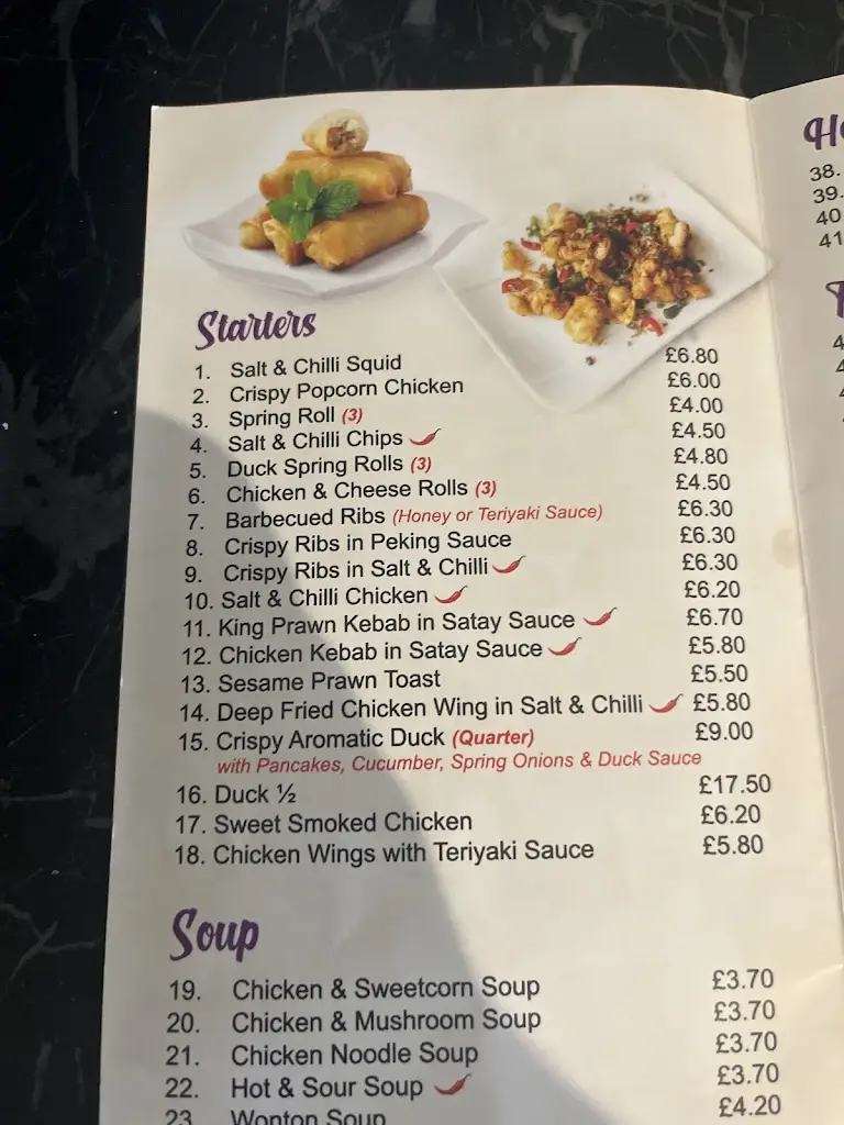Menu_Golden Seaside_Kilkeel_image_4