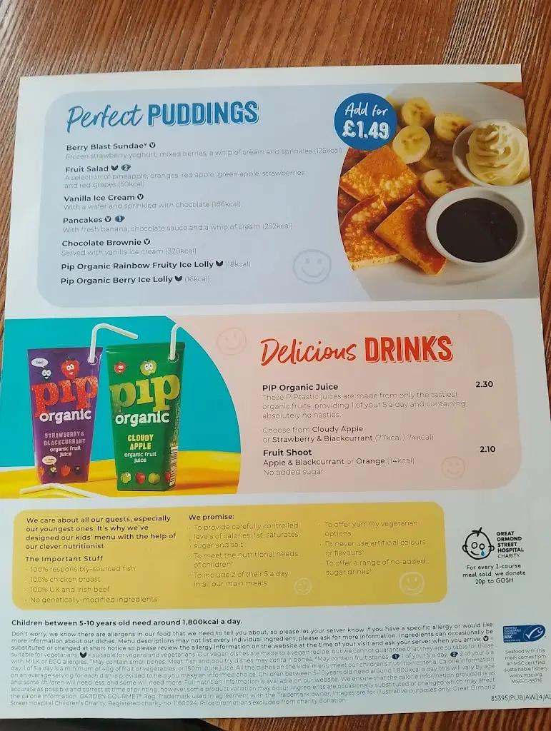 Menu_Bideford Brewers Fayre_Bideford_image_2