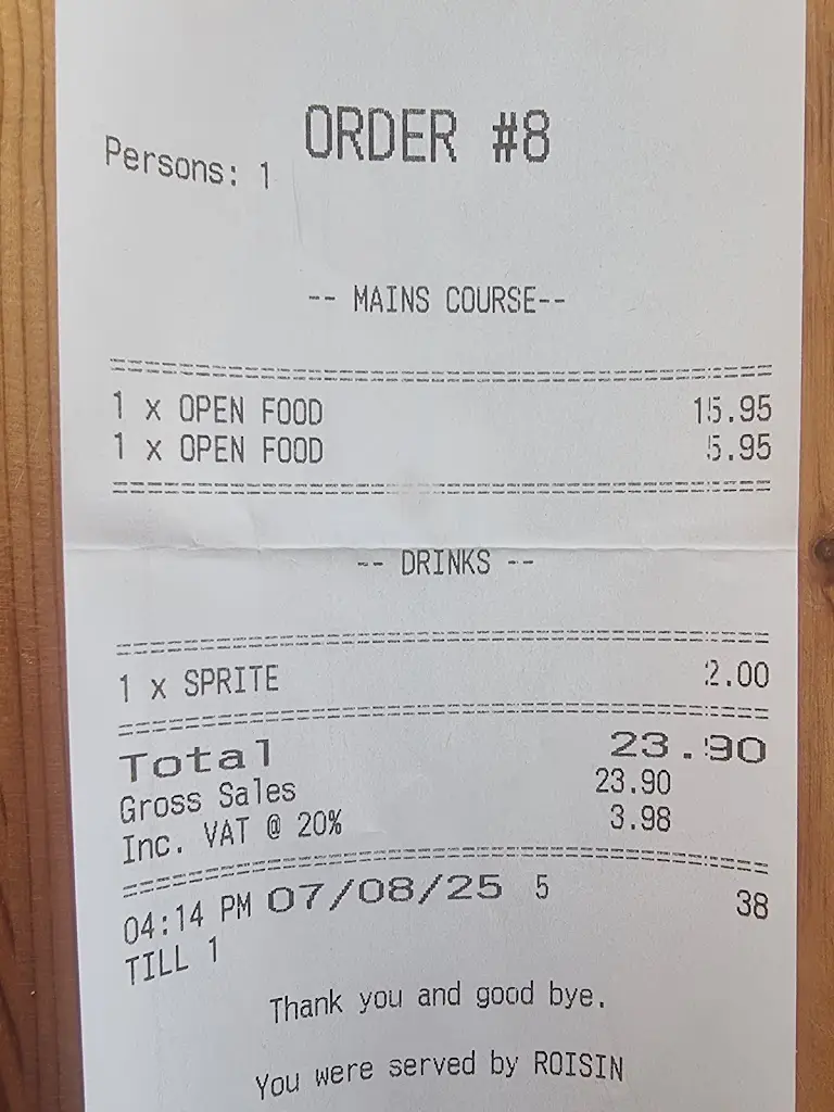 Gerry Gallagher_Oak Leaf Restaurant_Maghera_recensione