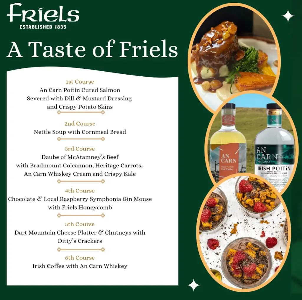 Menu_Friels Bar and Restaurant_Maghera_immagine_1
