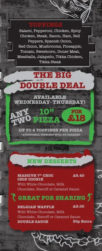 Menu_The Pizza Box Kilrea_Kilrea_immagine_3