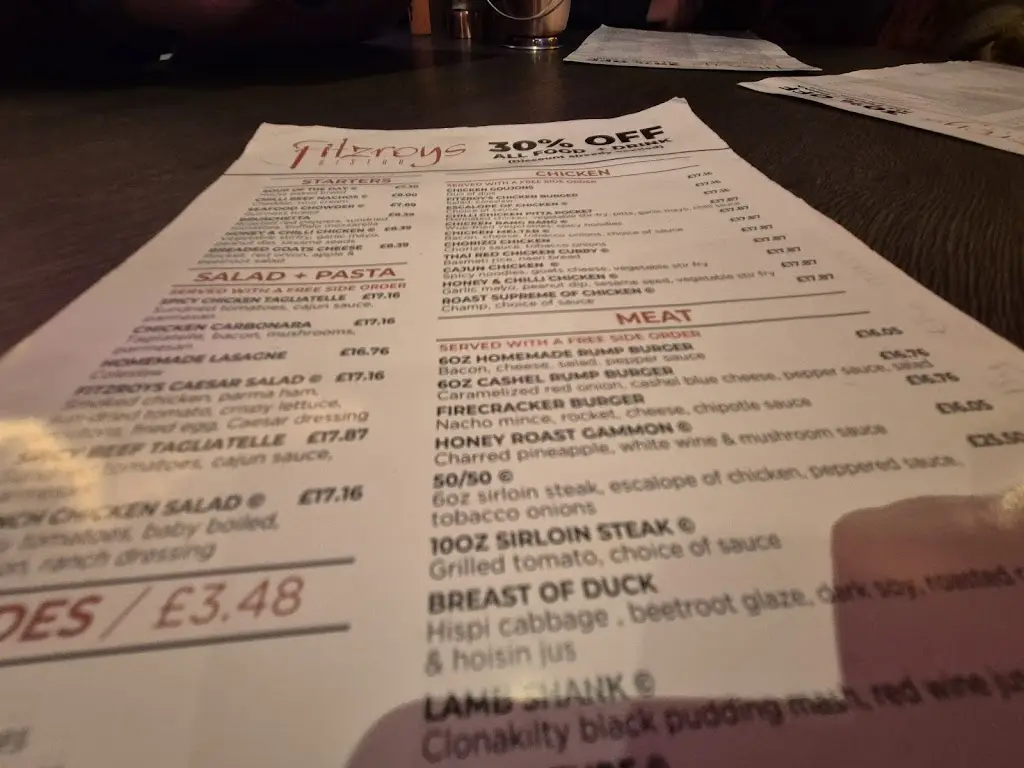 Menu_Fitzroy's_Derry_image_4