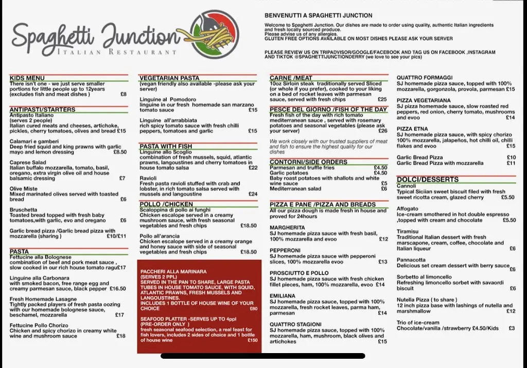 Menu_SPAGHETTI JUNCTION_Derry_image_2