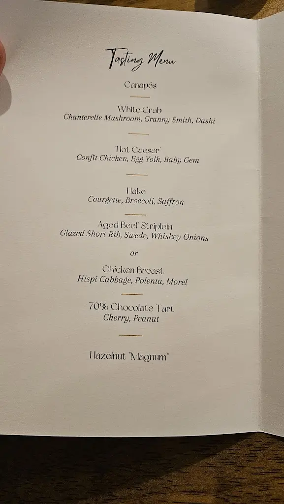 Menu_Artis Restaurant By Phelim O' Hagan_Derry_image_2