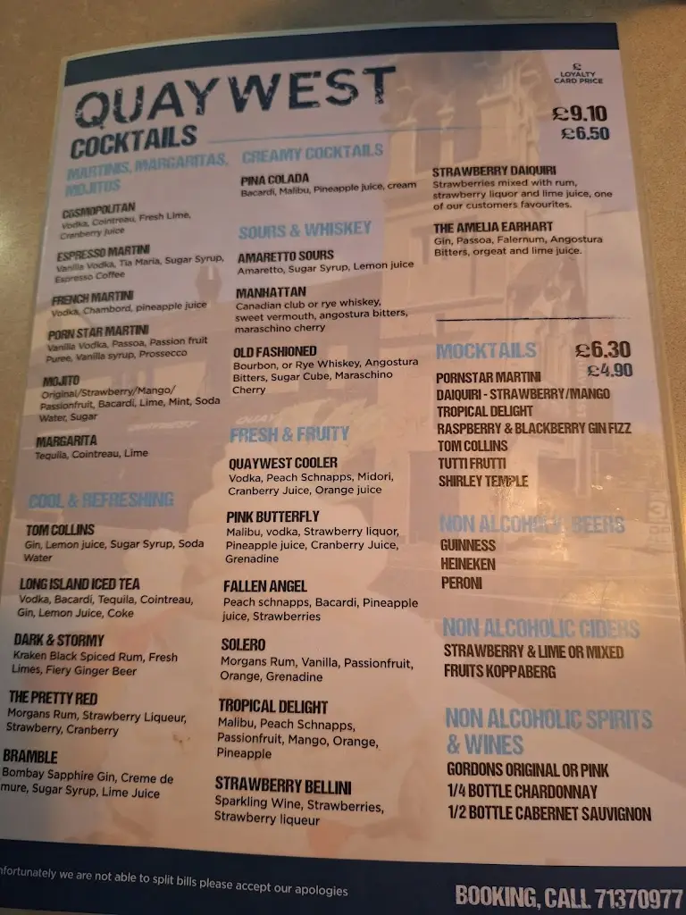 Menu_Quaywest Wine Bar & Restaurant_Derry_image_2