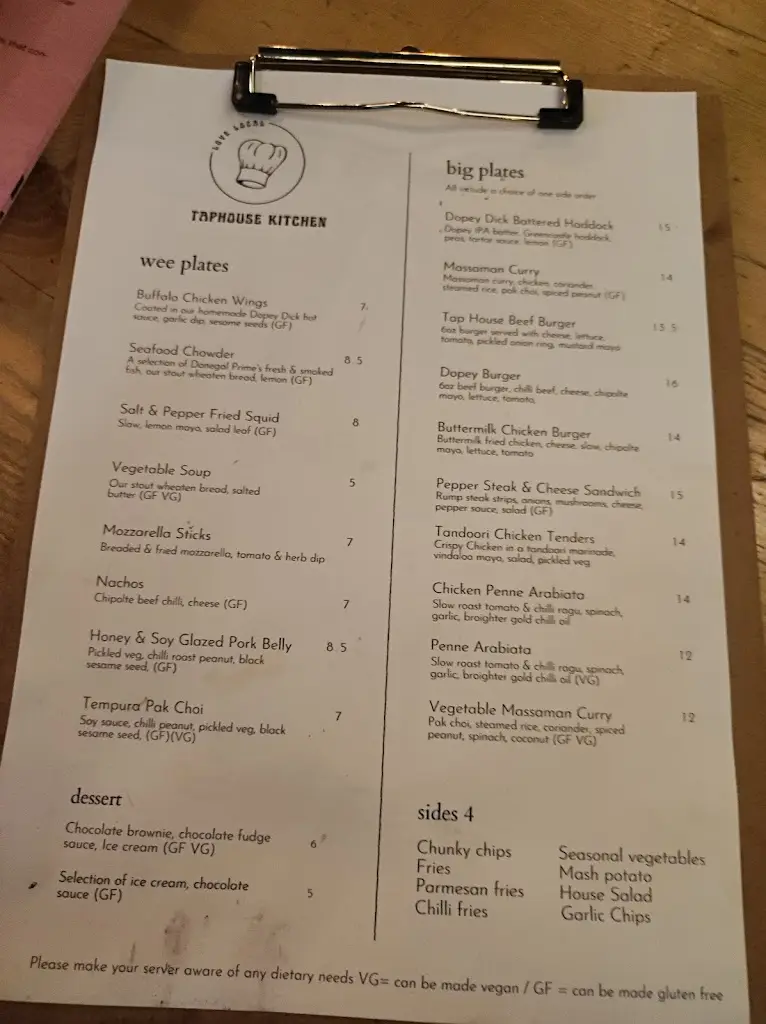 Menu_Guildhall Taphouse_Derry_image_2