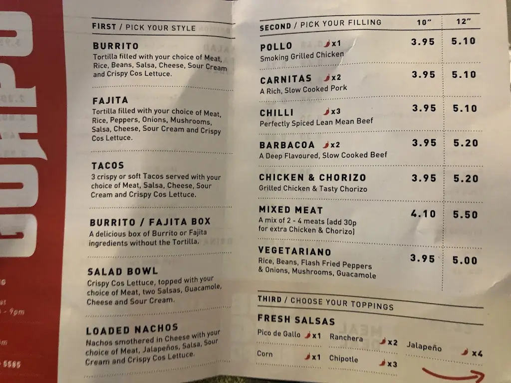 Menu_Guapo Fresh Mexican_Derry_image_2