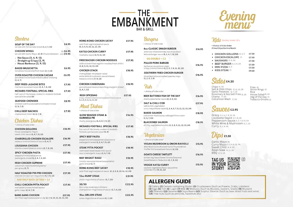 Menu_The Embankment Bar & Grill_Derry_image_3