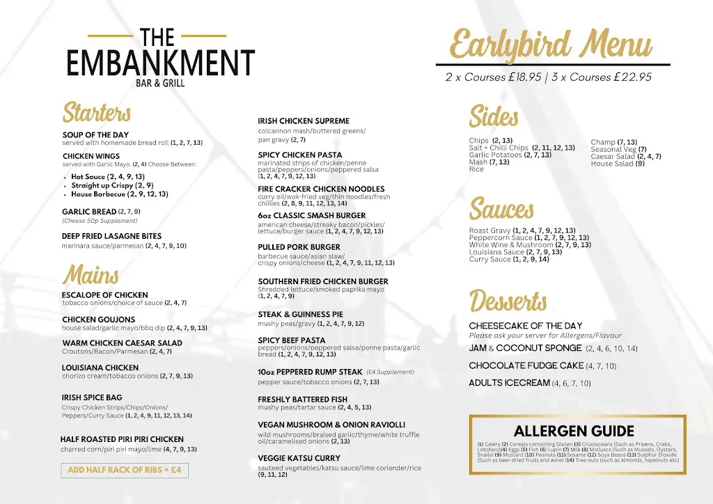 Menu_The Embankment Bar & Grill_Derry_image_4