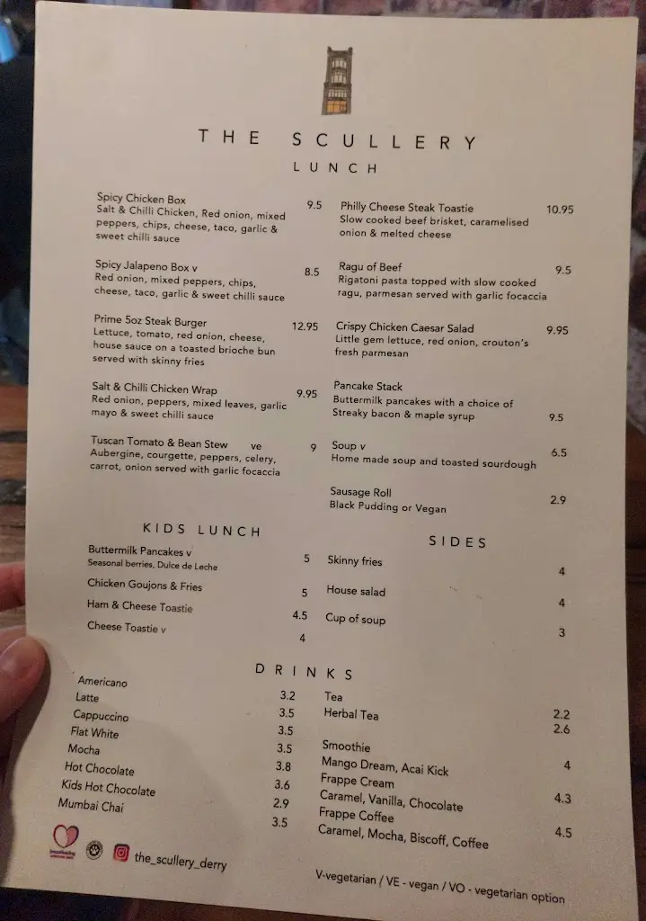 Menu_The Scullery Cafe_Derry_image_2