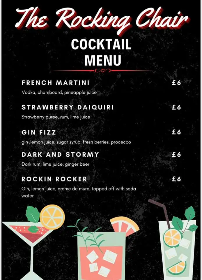 Menu_The Rocking Chair_Derry_image_4