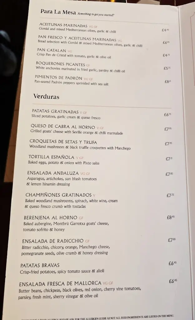 Menu_Cafe Andaluz, Newcastle_Newcastle_image_1