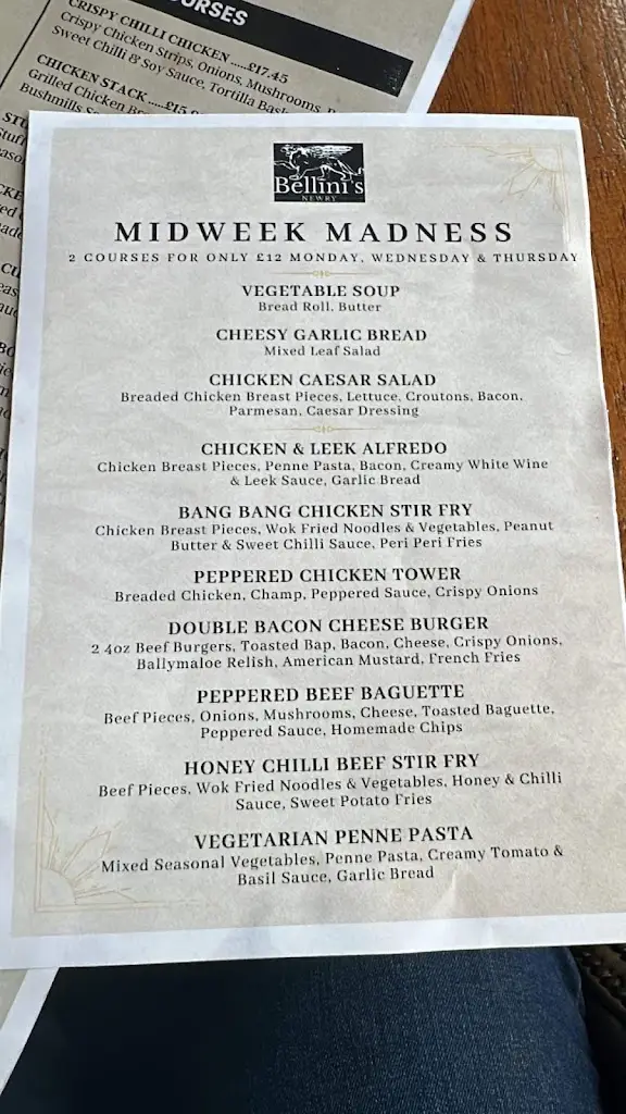 Paul Finegan_Bellini's Newry_Newry_review