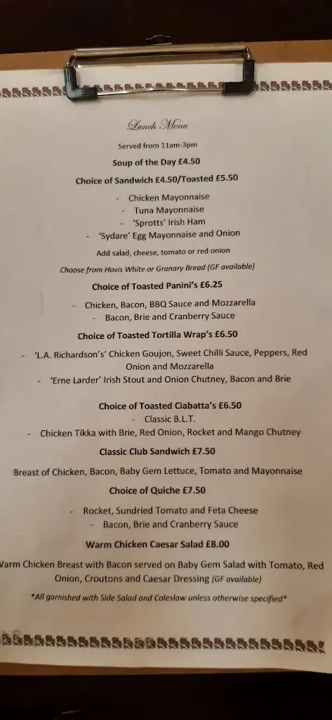 Menu_The Kissin Crust_Lisnaskea_image_1