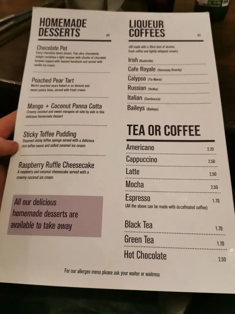 Menu_District 45 Restaurant_Moneymore_image_3