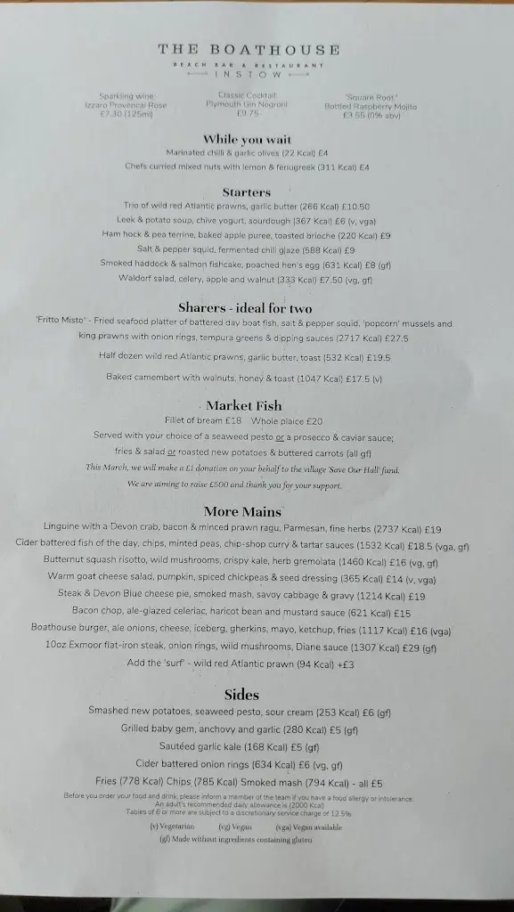 Menu_The Boathouse_Bideford_image_3