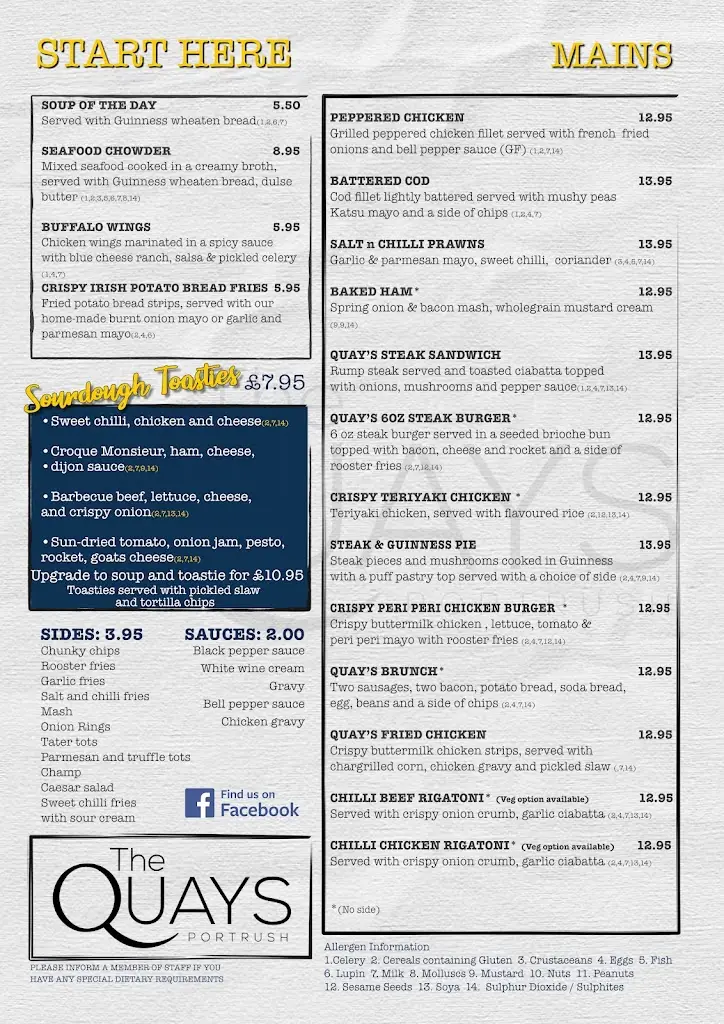Menu_The Quays Bar & Gastropub_Portrush_image_2