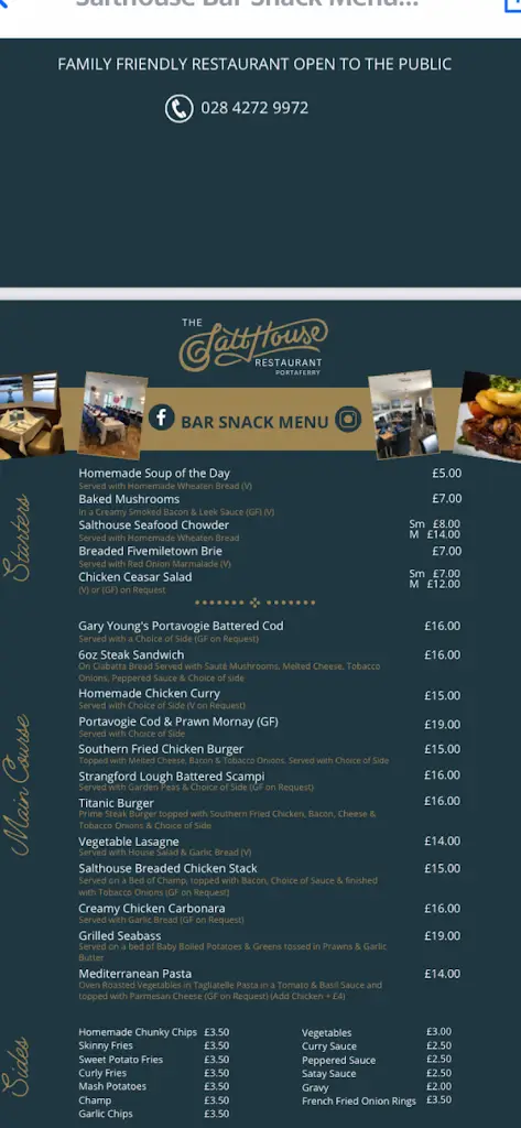 Menu_Salthouse Restaurant_Portaferry_image_1