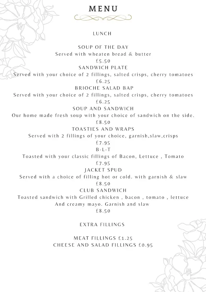 Menu_Dan's bistro_Portglenone_image_1