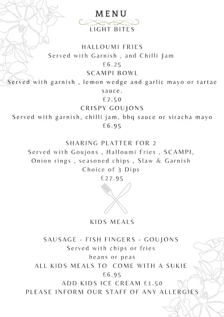 Menu_Dan's bistro_Portglenone_image_2