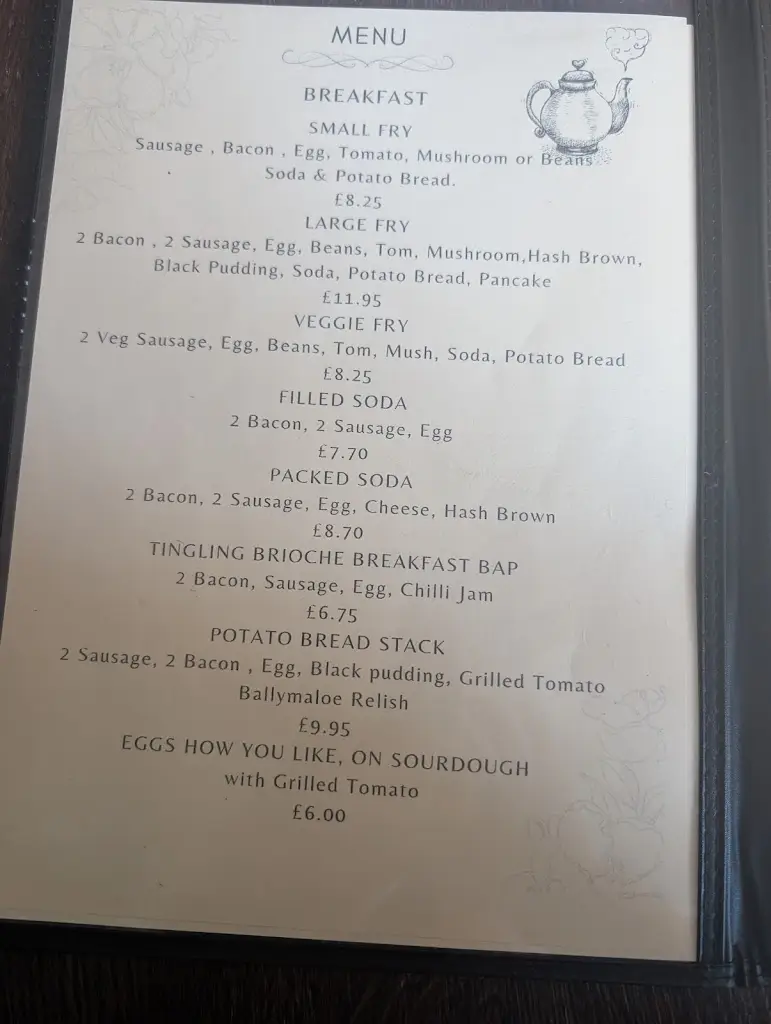 Padraig McGuire _Dan's bistro_Portglenone_review