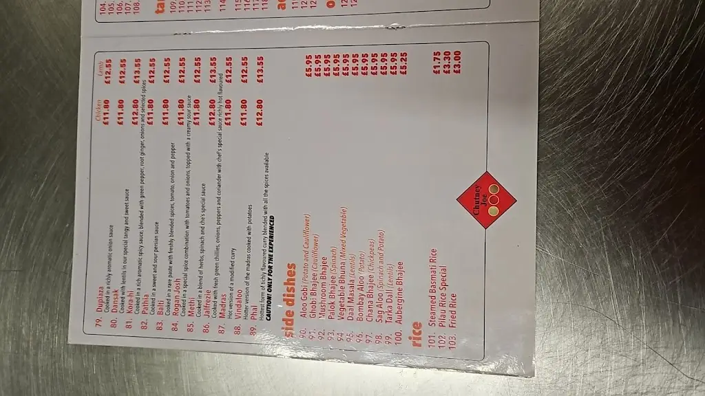 Menu_Chutney Joe_Saintfield_image_4