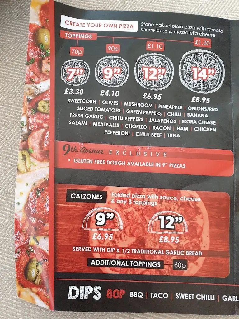 9th Avenue Pizzeria - Newtownstewart_Newtownstewart_slider_image_2