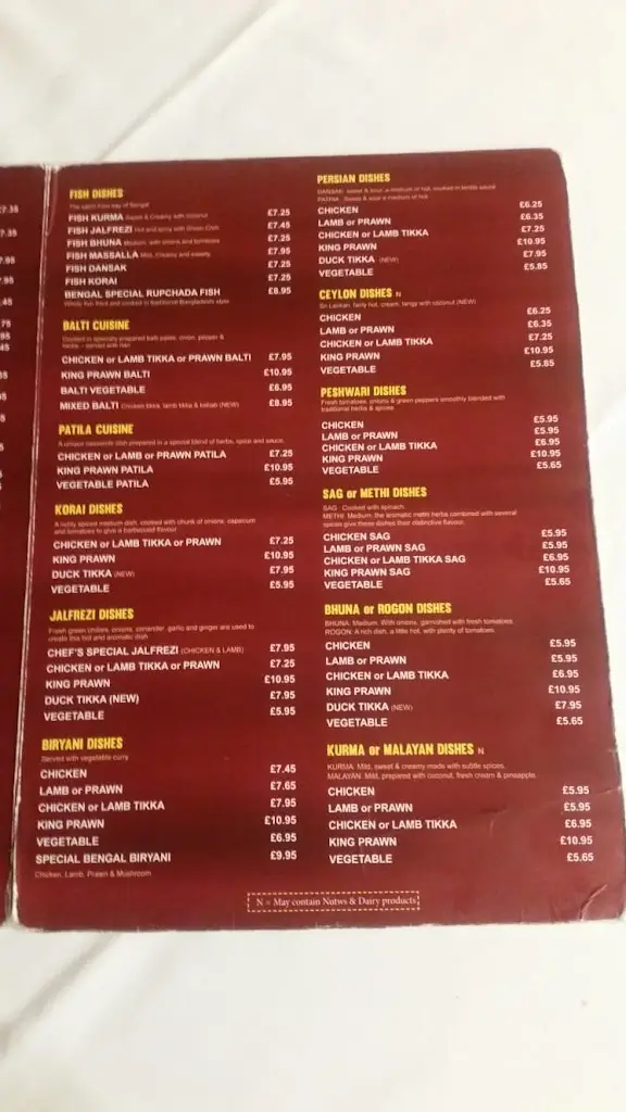 Menu_Spice Lounge_Biggin Hill_image_3