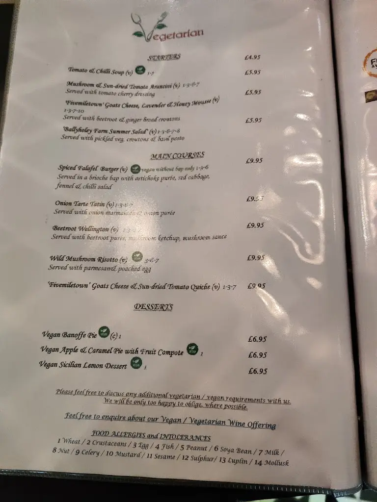 Menu_Oysters Restaurant_Sion Mills_image_1