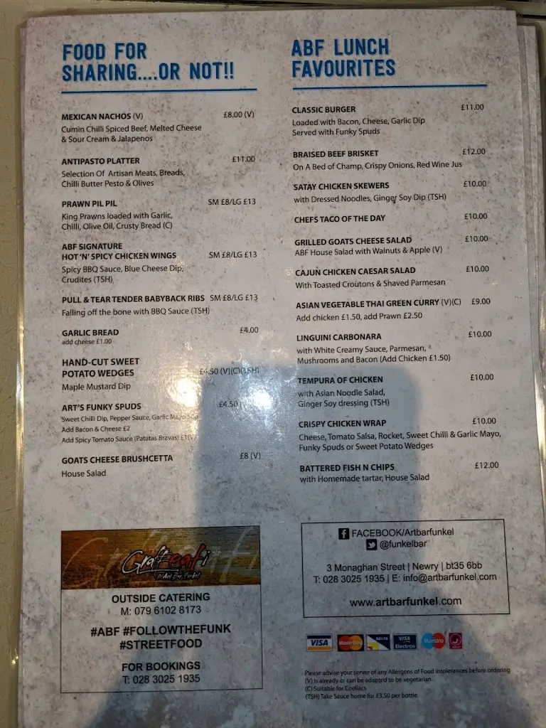 Menu_Art Bar Funkel_Rathfriland_image_2