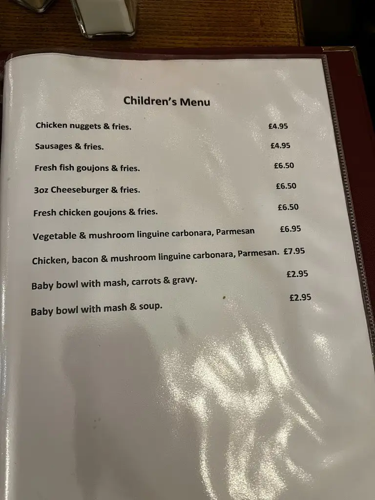 Menu_Kilbroney Bar_Rostrevor_image_1