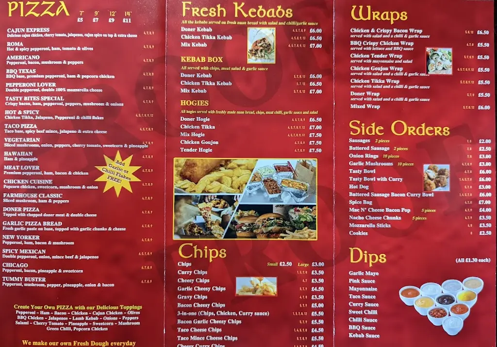 Tasty Bites restaurant in Rostrevor