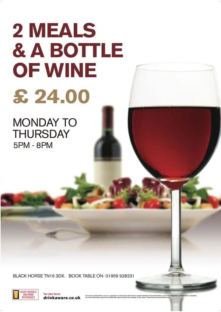 Menu_The Black Horse_Biggin Hill_image_6