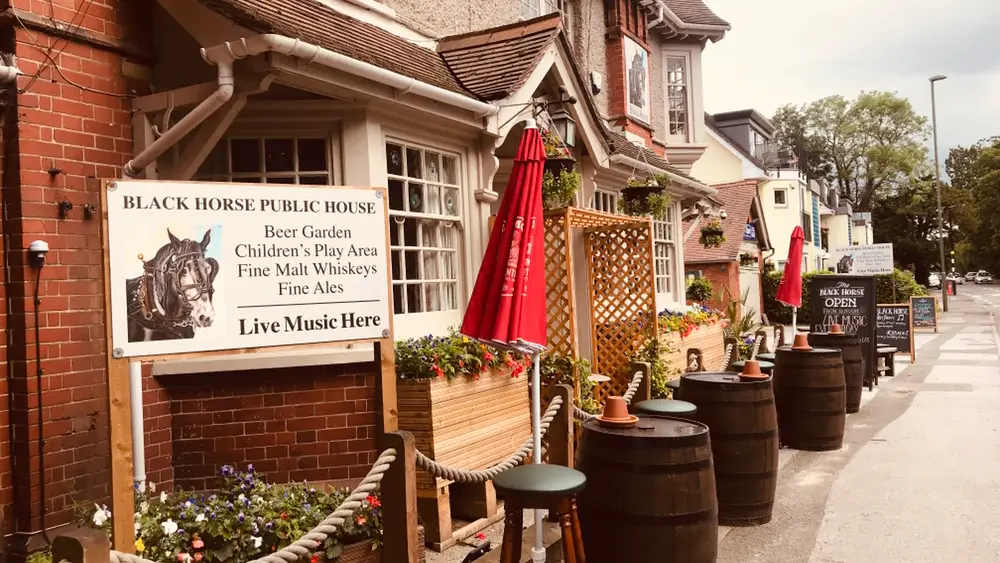 The Black Horse restaurant in Biggin Hill