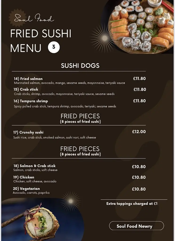 Menu_Soul Food Newry_Newry Mourne and Down_image_1