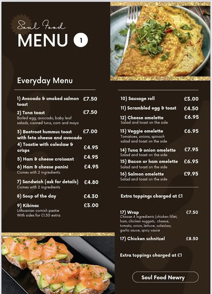 Menu_Soul Food Newry_Newry Mourne and Down_image_4