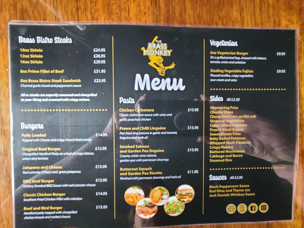 Menu_The Brass Monkey_Newry Mourne and Down_imagen_3