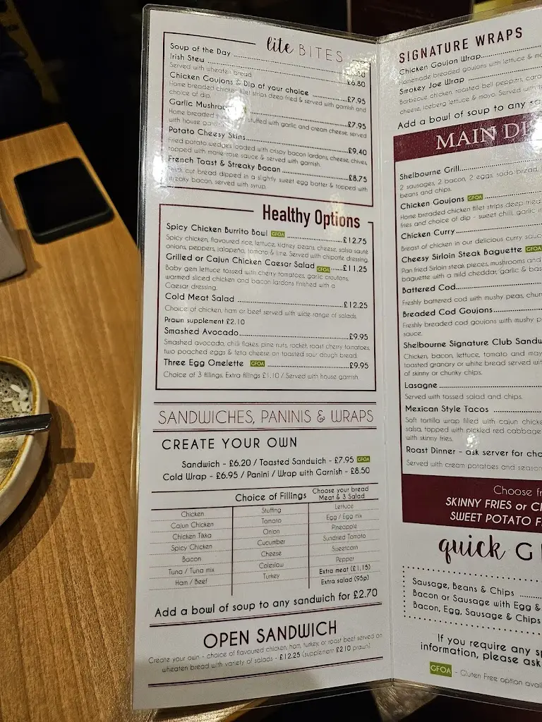 Menu_The Shelbourne_Newry Mourne and Down_image_2