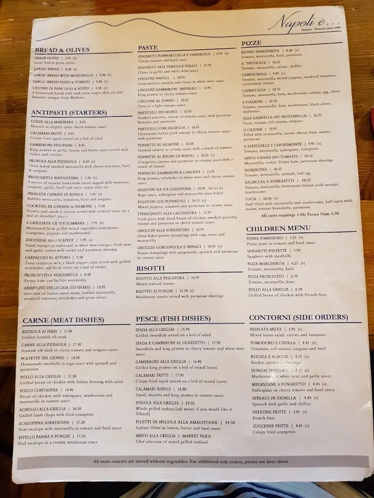 Menu_Napoli E_Biggin Hill_image_2