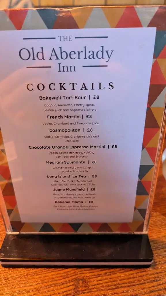 Menu_Old Aberlady Inn_Aberlady_image_1