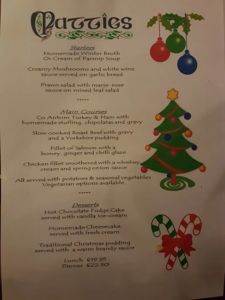 Menu_Matties Meeting House_Larne_image_3