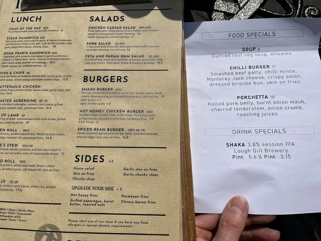 Menu_The Dairy - Bistro, Butchers & Farm Shop_Larne_image_4