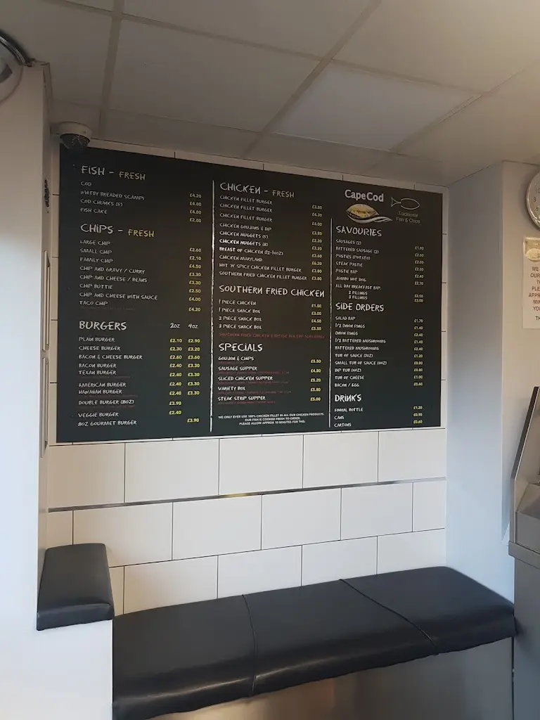 Menu_Cape Cod Larne_Larne_image_1