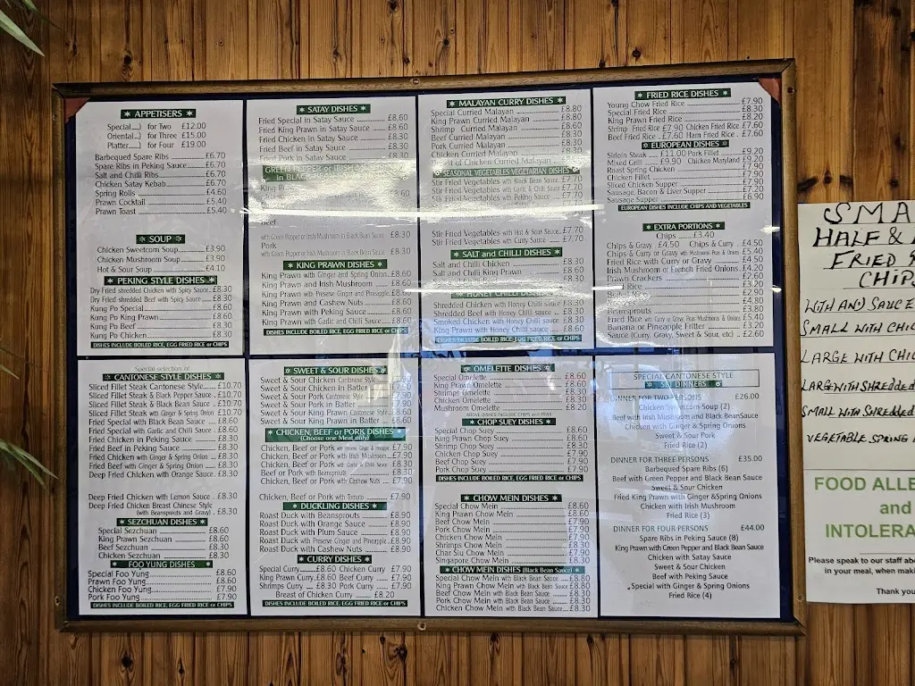 Menü_Emerald City_Larne_Bild_1