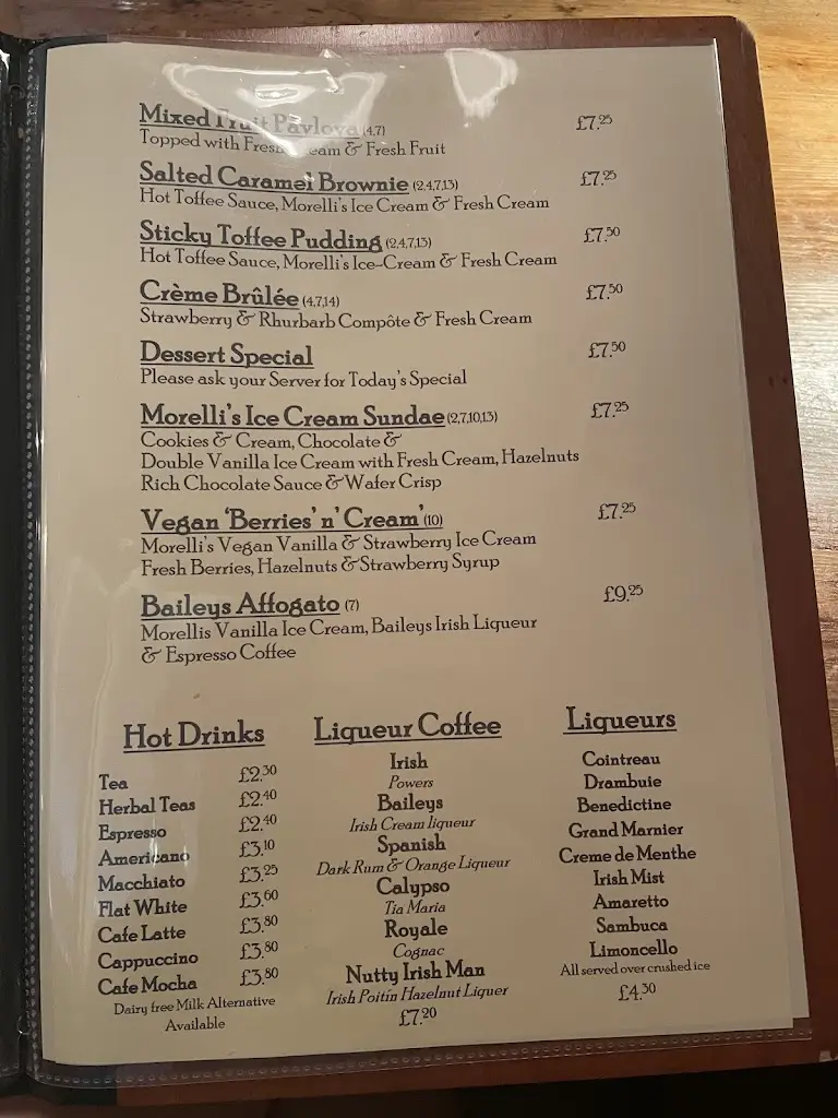 Menu_Grants of Omagh_Omagh_immagine_2