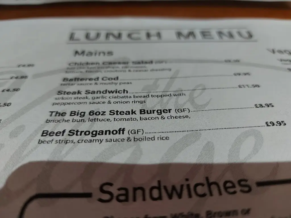 Menu_The Village Inn_Omagh_image_1