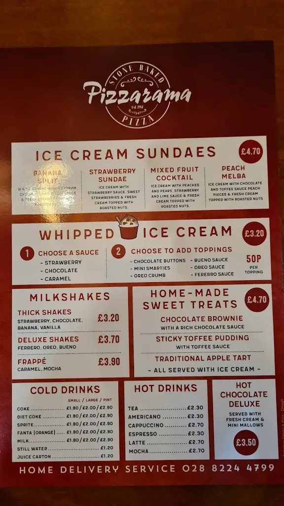 Menu_Pizzarama Omagh_Omagh_image_1