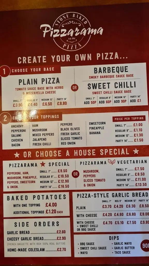 Menu_Pizzarama Omagh_Omagh_image_2