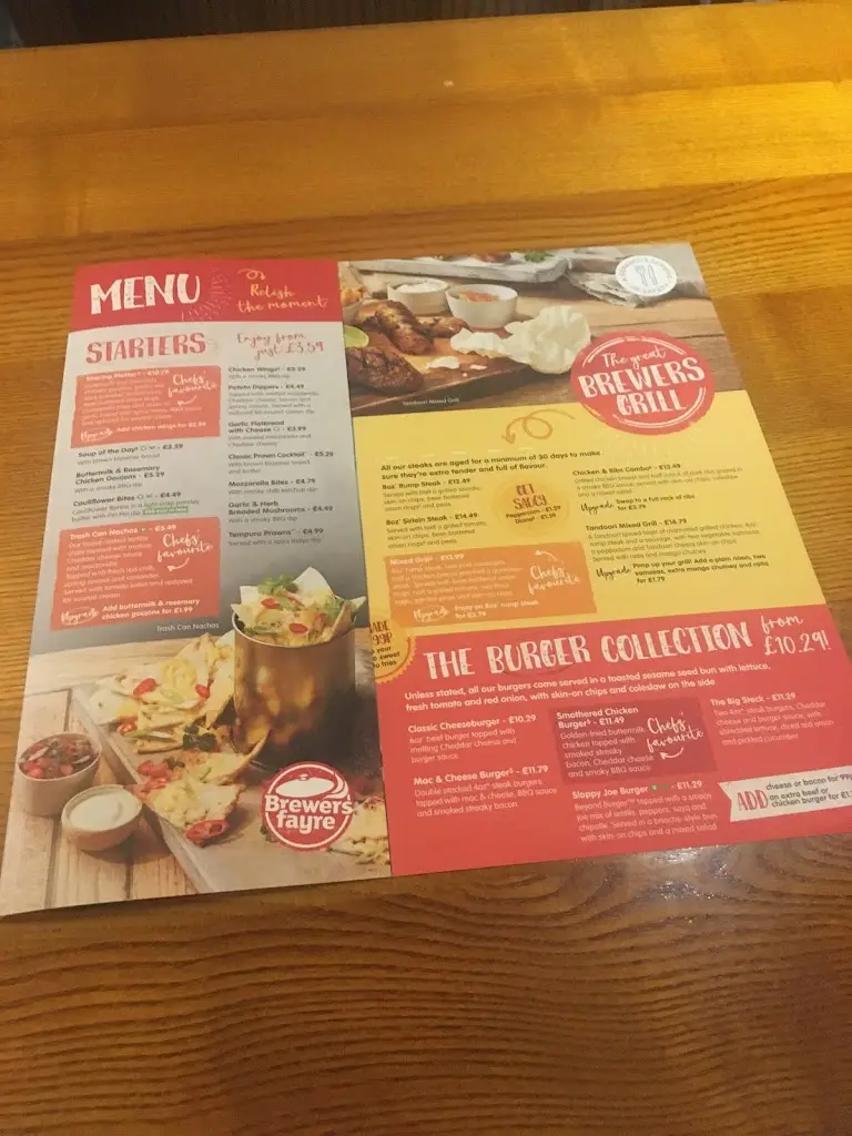 Menu_The Kincardine Way Brewers Fayre_Airth_image_3